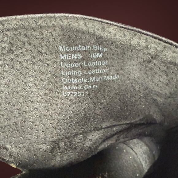 Kenneth Cole Men’s Mountain Bike Boots Black Leather Size 10 - Picture 10 of 10